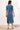 Blue Solid Straight Pure Cotton Kurta