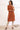 Orange Yarn Dyed Straight Cotton Blend Kurta