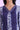 Blue Shibori Printed Thread Embroidered Straight Kurta