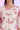 White Floral Printed Cotton Lurex A-line Kurta