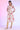 White Floral Printed Cotton Lurex A-line Kurta