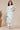Bermuda Blue Digital Floral Printed Rayon Straight Kurta