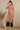 Orange Geometric Printed Modal Straight Kurta