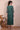 Green Embroidered Rayon Straight Festive Kurta