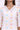 White Geometric Printed Cotton Rayon Anarkali Kurta