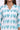 White Geometric Printed Cotton Rayon Straight Kurta