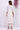 White Geometric Printed Cotton Rayon Straight Kurta