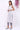 White Yarn Dyed Cotton Rayon Straight Sleeveless Kurta