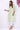 Lime Green Foil Printed Beaded Straight Festive Kurta
