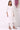 White Schiffli Embroidered Anarkali Kurta with Lace and in round neck with V cut