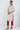 White Self Design Printed Zari Straight Kurta