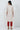 White Self Design Printed Zari Straight Kurta