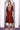 Maroon Abstract Printed Gotta Patti A-line Kurta