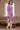 Purple Digital Printed Tape Muslin Straight Kurta