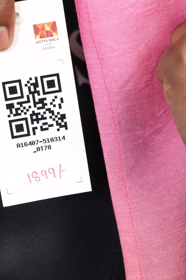 Multicolor Ombre Thread Embroidered Rayon Blend Straight Kurta