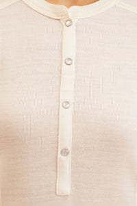 Off White Solid Acrylic Straight Winter Kurta