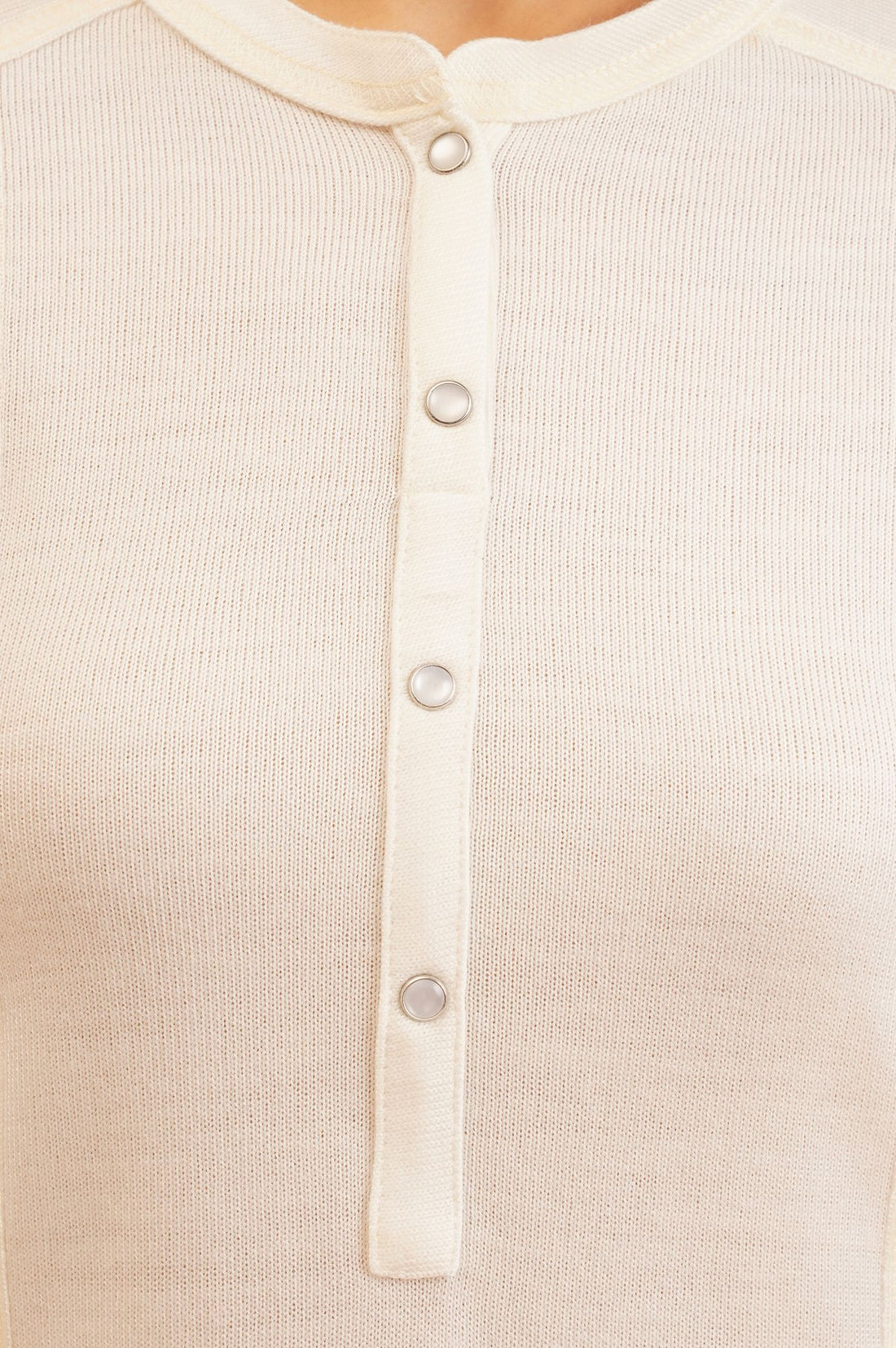 Off White Solid Acrylic Straight Winter Kurta