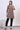 Rust Bold Printed Rayon Short Fusion Kurti