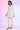 White Solid Straight Pure Cotton Kurti