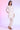 White Solid Straight Pure Cotton Kurti