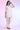 Beige Yarn Dyed Straight Cotton Blend Kurti