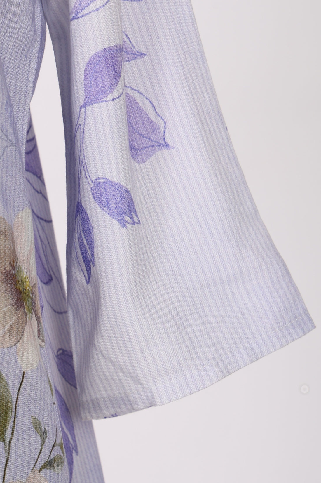 Lavender Floral Printed Straight Top