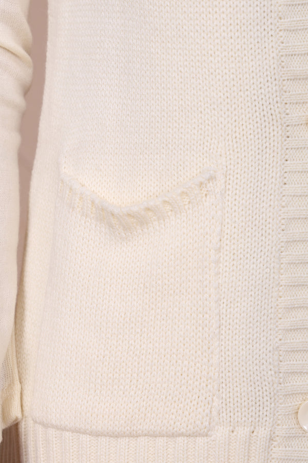 Off-White Self Design Straight Acrylic Sweater