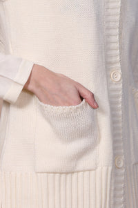 Off-White Self Design Straight Acrylic Sweater