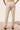 Off White Solid Straight Blend Trousers