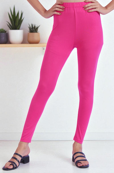 Solid Viscose Leggings