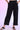 Solid Mid-Rise Cotton Blend Palazzos