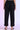 Solid Mid-Rise Cotton Blend Palazzos