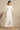 White Schiffli Embroidered Pure Cotton Flared Palazzo Pants