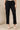 Black Solid Cotton Lycra Trousers