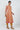 Mustard Cotton Blend Mid Rise Ankle Length Straight Trouser