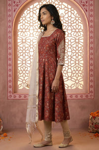 Off White Yarn Dyed Solid Tassels Dupatta