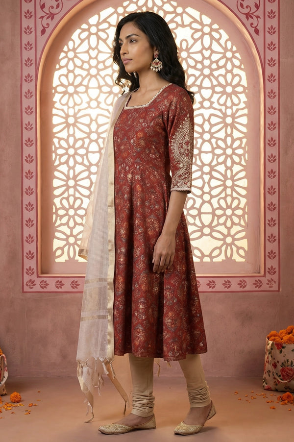 Off White Yarn Dyed Solid Tassels Dupatta