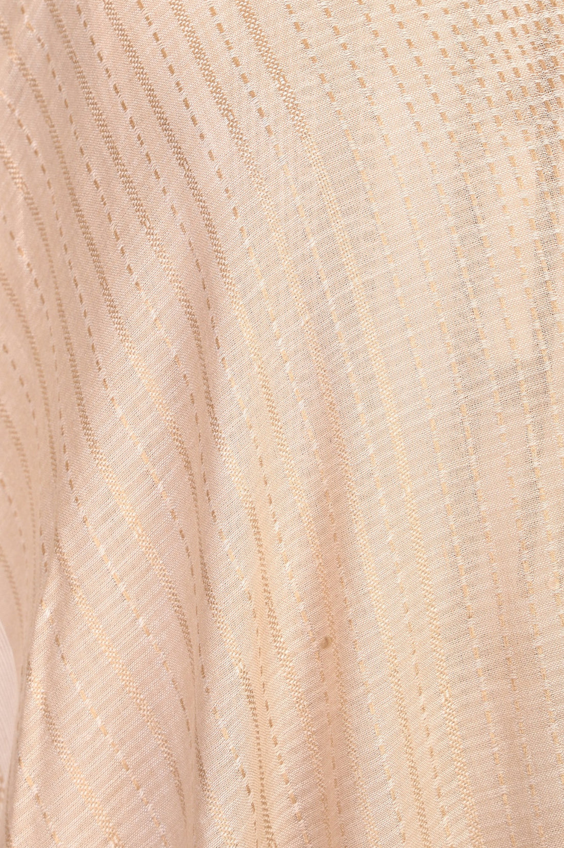 Beige Textured Cotton Blend Dupatta