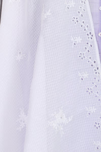 White Schiffily Embroidered Kota Dupatta