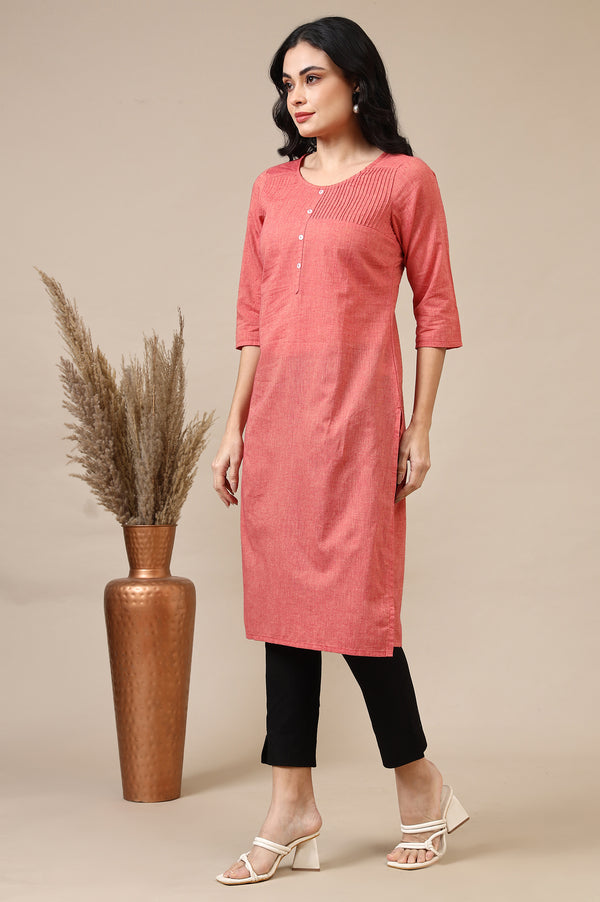 Black Solid Cotton Flax Everyday Trousers