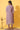 Purple Embroidered A-line Kurta and Trousers Set with Dupatta