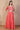 Coral Embroidered Flared Georgette Crop Top with Skirt and Jacket Set