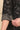 Black Solid Bead Embellished Flared Festive Kurta, Trousers and Dupatta Set