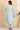 Sky Blue Solid Bead Embellished Straight Cotton Blend Kurta, Palazzos and Dupatta Set