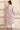 White Floral Printed Buttons Straight Kurta, Palazzo and Dupatta Set