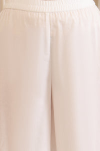 White Floral Printed Buttons Straight Kurta, Palazzo and Dupatta Set
