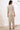 Beige Printed Cotton Blend Straight Kurta &amp; Trousers Set