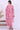Pink Printed Asymmetrical Kurta with Trousers &amp; Dupatta Set