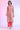 Pink Printed Straight Kurta with Palazzo &amp; Dupatta Set