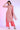 Pink Printed Straight Kurta with Palazzo &amp; Dupatta Set